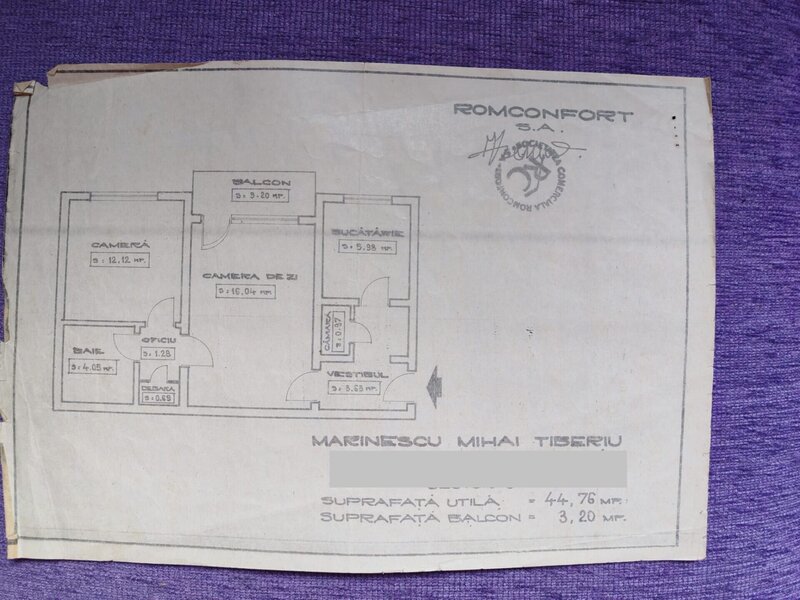 Drumul Taberei, Compozitorilor, Sibiu, apartament cu 2 camere de vanzare